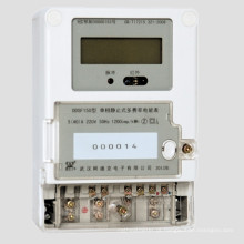 Medidor eletrônico da Multi-taxa da fase monofásica com comunicação da onda de portador / PLC
